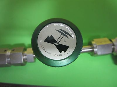 High Vacuum Fittings Nupro Valve