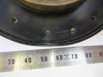 Carl Zeiss AG Germany Pol Brass Stage Microscope Part