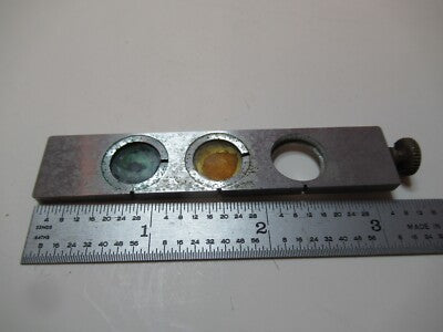 Antique Microscope Part Slide Rare Unknown