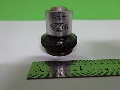 FOR PARTS MICROSCOPE OLYMPUS M10 OBJECTIVE  JAPAN OPTICS BIN#K1-M-24