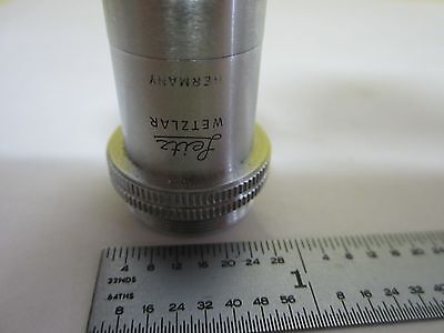 MIKROSKOPTEIL OBJEKTIV LEITZ DEUTSCHLAND 3.2XP OPTICS BIN#U1-42