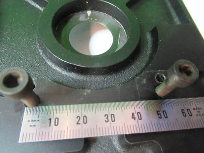 REICHERT AUSTRIA STAGE XY TABLE WORKS OK  MICROSCOPE PART AS PICTURED G5-A-27