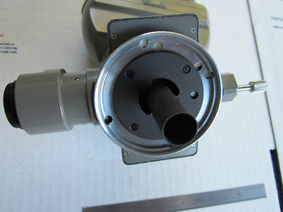 OLYMPUS JAPAN MICROSCOPE PART HEAD  EYEPIECE HOLDER WITHOUT OPTICS AS IS