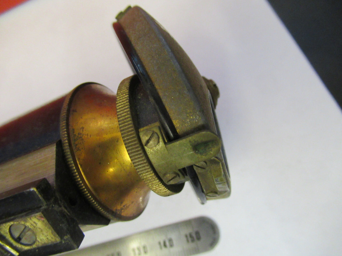 Antique Bausch & Lomb Tubus + Nosepiece Microscope Part
