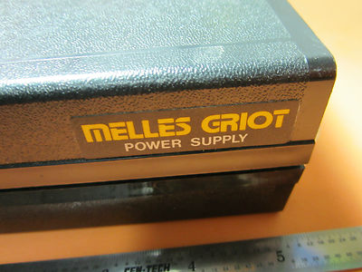Melles Griot Laser Power Supply Helium Neon Gas Discharge Type