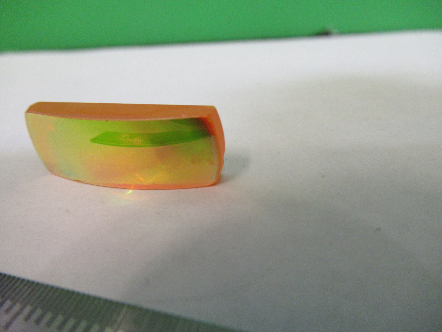 RECTANGULAR OPTICAL INFRARED ZnSe  PL-CX LENS LASER OPTICS AS PICTURED X7-A-103