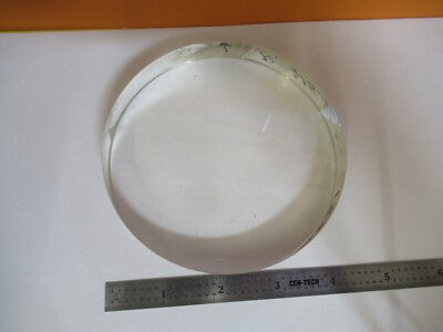 Optical Lens PlanO Convex Glass [scratches]