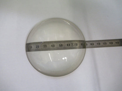 OPTICAL PLANO CONVEX DARKER GLASS MIL SPEC OPTICS AS PICTURED V3-A-01