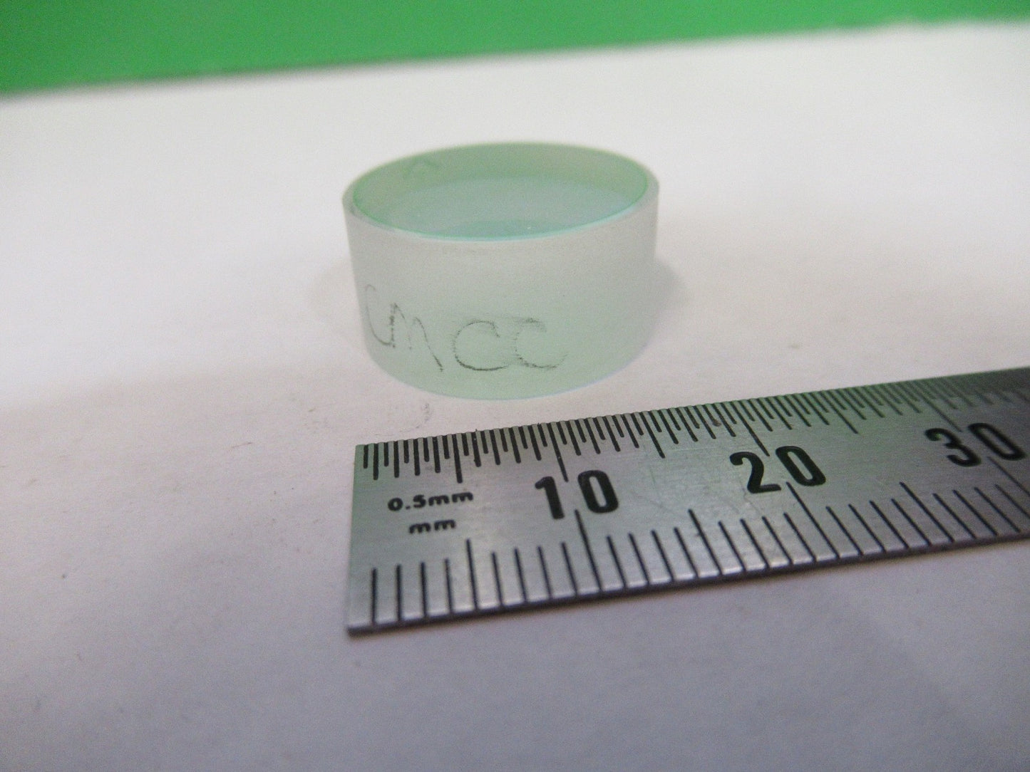 OPTICAL COATED DICHROIC MIRROR FILTER LASER OPTICS LENS AS PICTURED U8-A-129