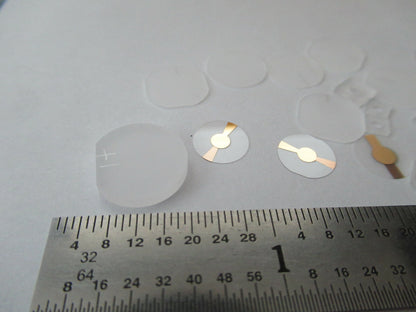 Lot Blank Piezoelectric Quartz Crystal X- Y- Yx-cut Piezo Sensor AS Pic