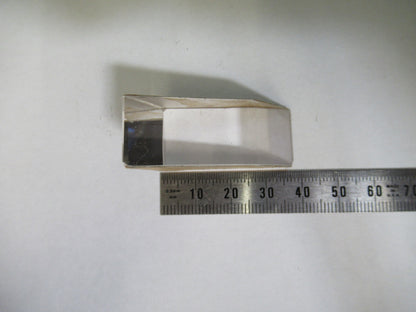 BAUSCH LOMB GLASS PRISM OPTICS MICROSCOPE OPTICAL PART AS PICTURED 98-A-13