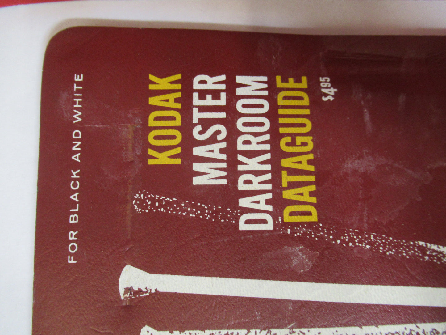 KODAK MASTER DARKROOM DATAGUIDE BOOKLET circa 1970 AS PICTURED S6-A-63