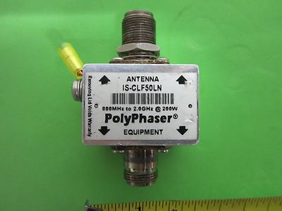 POLYPHASE GHz LIGHTING PROTECTOR ?? BIN#MAZ