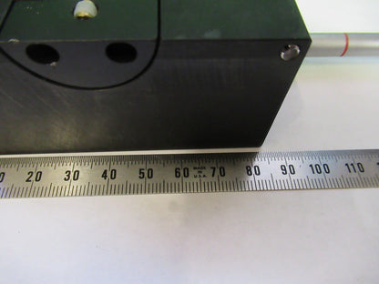 REICHERT POLYVAR AUSTRIA POLARIZER BLOCK MICROSCOPE PART AS PICTURED V8-B-23