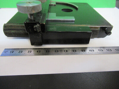 BAUSCH LOMB  STAGE TABLE XY MICROSCOPE PART OPTICS AS PICTURED &z9-a-119