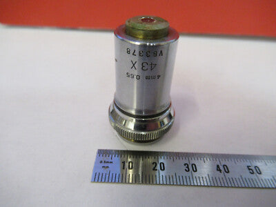 Bausch & Lomb objective 43x Lens microscope part