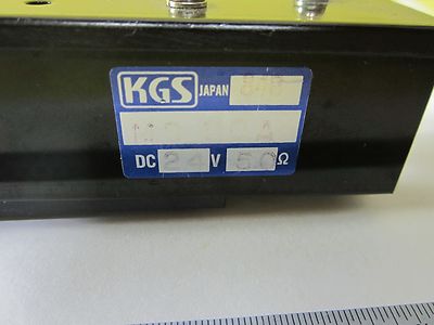 OPTISCHER KGS-VERSCHLUSS-MAGNETAKTUATOR LASEROPTIK WIE BESEHEN BIN#15-B-01