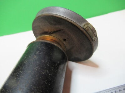 Antique Brass Bausch & Lomb Tubus + Nosepiece Microscope Part