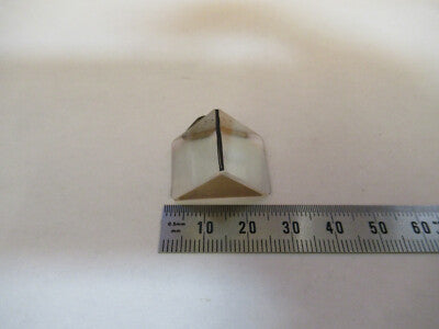 OPTICAL BAUSCH LOMB GLASS PRISM OPTICS AS PICTURED P5-B-35