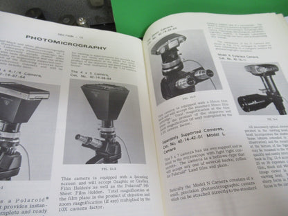 ANTIQUE BAUSCH LOMB Dynotic manual theory MICROSCOPE PART AS PICTURED 7-ft-07