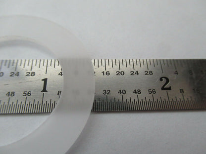 BLANK PIEZOELECTRIC QUARTZ CRYSTAL X-CUT UNPLATED PIEZO SENSOR AS PIC #F5-A-69