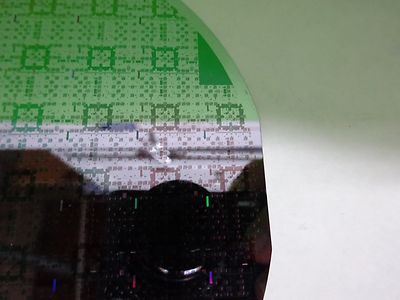SEMICONDUCTOR WAFER SILICON WITH COMPONENTS AS IS  BIN#P6-90