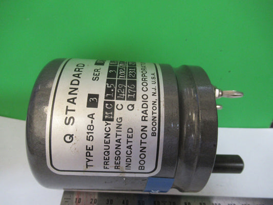 Boonton Radio Q Factor Standard Calibration Inductance