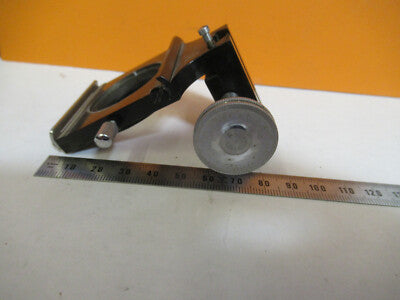 Antique Bausch & Lomb Pol Brass Holder Condenser Microscope