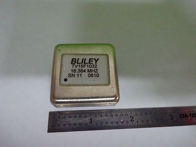 Oscillator Quartz Frequency Control Bliley Electric Co. 16.384 MHz Standard Nice