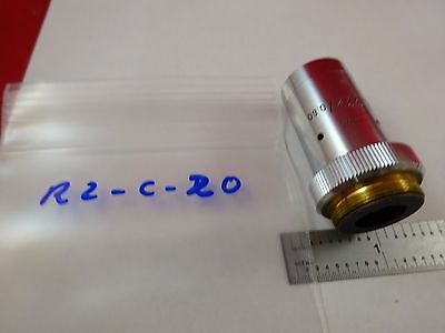 MIKROSKOPTEIL OBJEKTIV L32X LEITZ GERMANY OPTICS AS IS BIN#R2-C-20