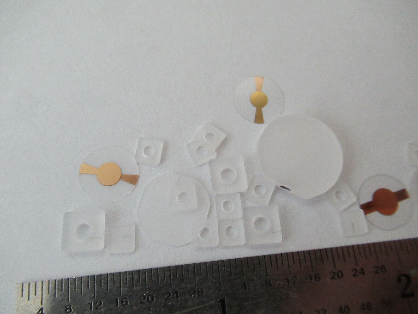 Lot Blank Piezoelectric Quartz Crystal X- Y- Yx-cut Piezo Sensor AS Pic