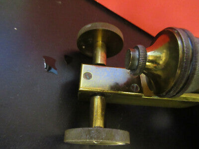 Antique Bausch & Lomb Brass Frame Limb Microscope Part