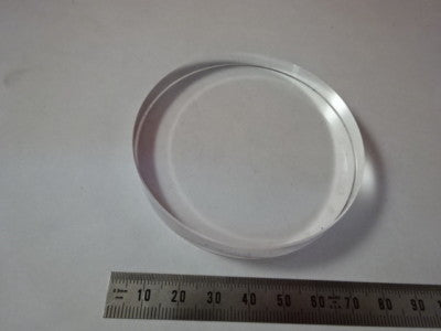 Optical Flat Fused silica 3" Dia Uncoated 1/10 wave Laser Optics