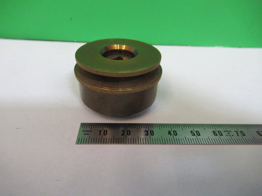 Antique Brass Polarizer Pol UK England Microscope Part