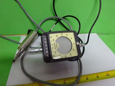 METROLOGIE-MESSGERÄT FEDERAL DEI-75110 0,01 mm MIKROMETER LASEROPTIK WIE BESEHEN BIN#67-10