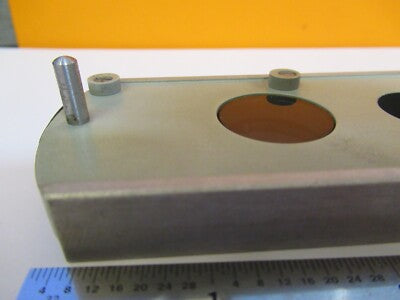 Aus Jena Germany Polarizer Lens Slide Pol Microscope Part