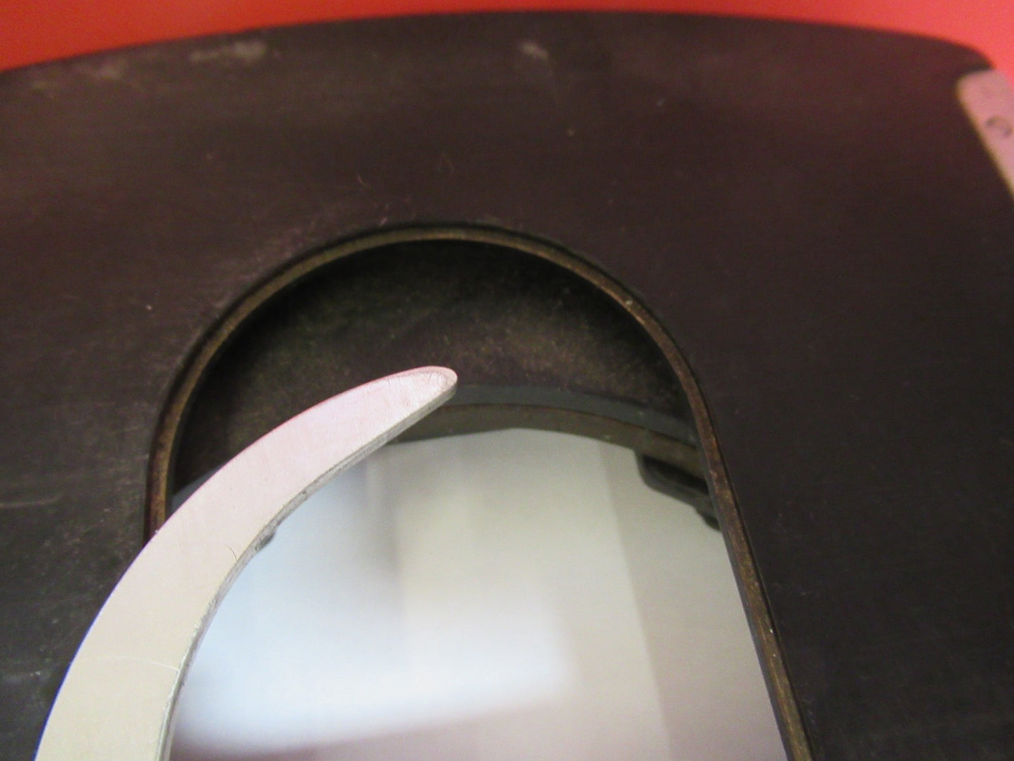 WILD SWISS HEERBRUGG STAGE TABLE XY ROTATES MICROSCOPE PART AS PICTURED V7-A-72