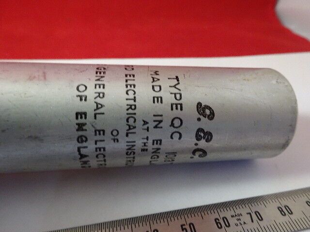 ANTIQUE GEC ENGLAND 1 MHz UK QUARTZ CRYSTAL FREQUENCY CONTROL &W8-B-20