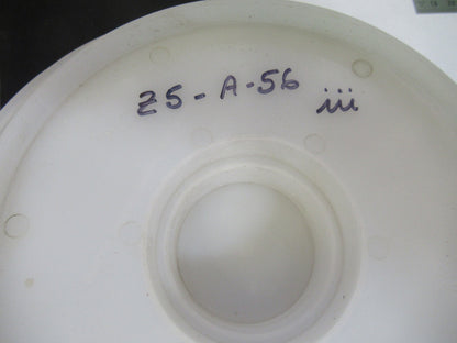 OPTICAL LARGE MIL SPEC CONCAVE GLASS LENS BASE OPTICS AS PICTURED #Z5-A-56