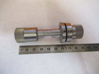 WILD HEERBRUGG SWISS M11 MICRO KNOBS MICROSCOPE PART OPTICS AS PICTURED Y4-A-108