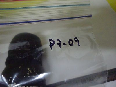 MICROSCOPE PART OPTICAL COSMICAR  TV LENS CAMERA OPTICS AS IS BIN#P7-09
