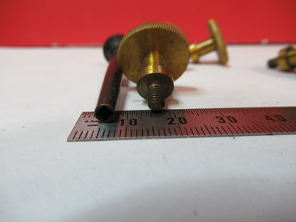 ANTIQUE BRASS LOT VERY OLD SCOPES MICROSCOPE PART AS PICTURED S3-B-03