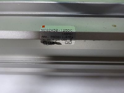 SMC NCQ2A50-125DC PNEUMATIC AIR CYLINDER CONTROL SYSTEMS AS IS BIN#X9-01