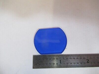 ZEISS GERMANY STEREO BLUE FILTER LENS MICROSCOPE OPTICS PC AS PICTURED &3K-A-73