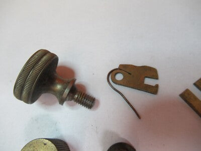 Lot Brass Parts Assorted Microscope Parts