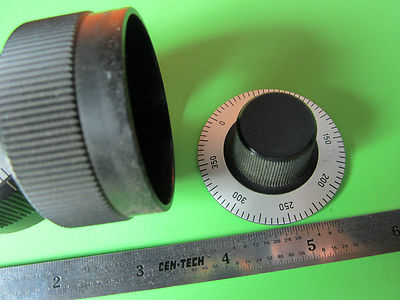 LOT 2 EA OPTICAL MICROSCOPE PART KNOBS ZEISS GERMANY OPTICS BIN#D2-02