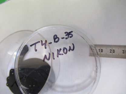 NIKON JAPAN IRIS DIAPHRAGM VANES MICROSCOPE PART AS PICTURED T4-B-35
