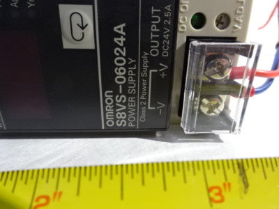 Omron Japan S8VS-0624A Power Supply 24V Control Systems