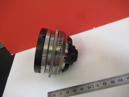 SPECTRA TECH REFLACHROMAT OBJECTIVE 15X MICROSCOPE PART AS PICTURED T1-A-26