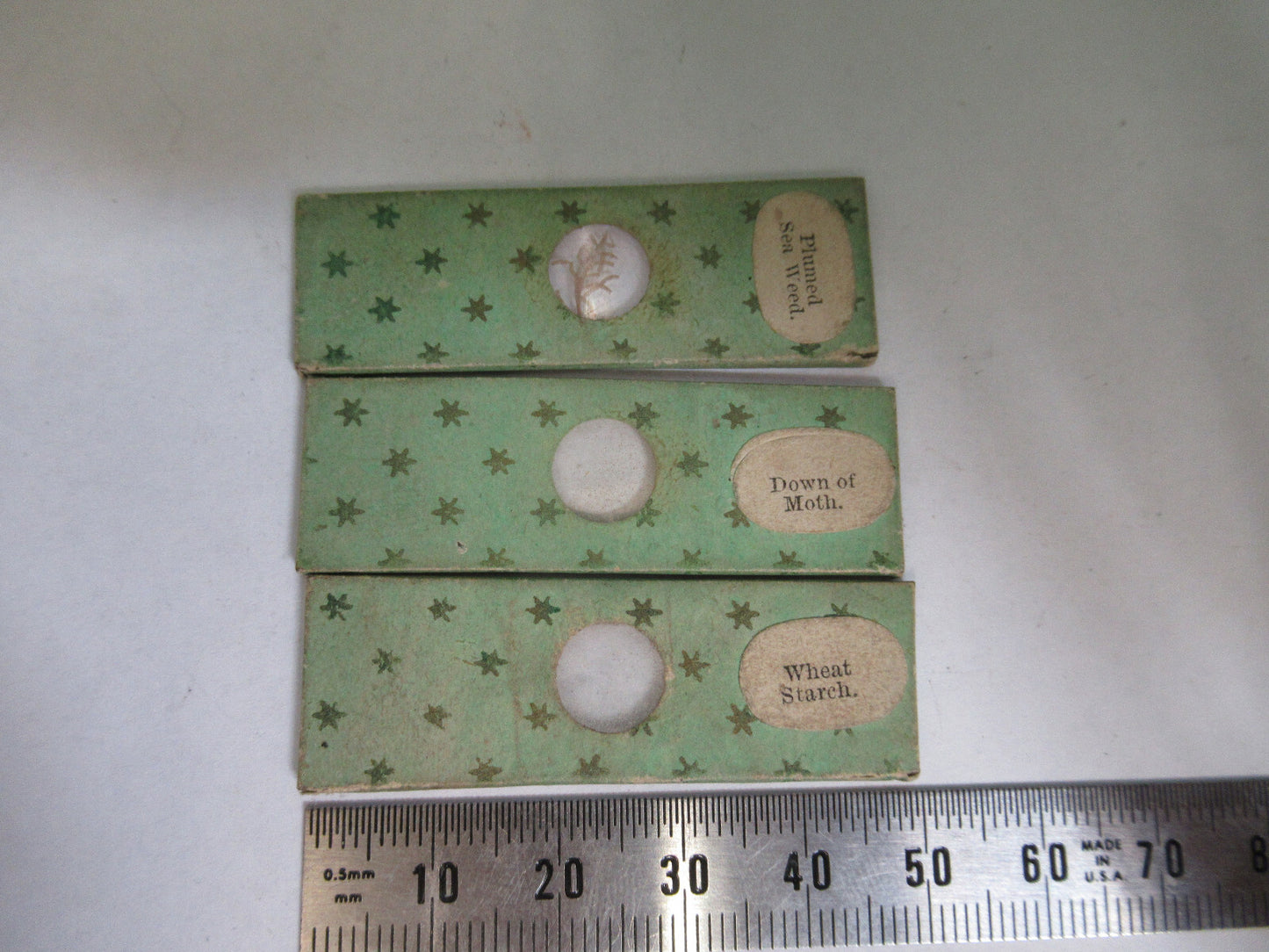 Antique Victorian Prepared Slide Lot London Microscope Part 12-DTFD7